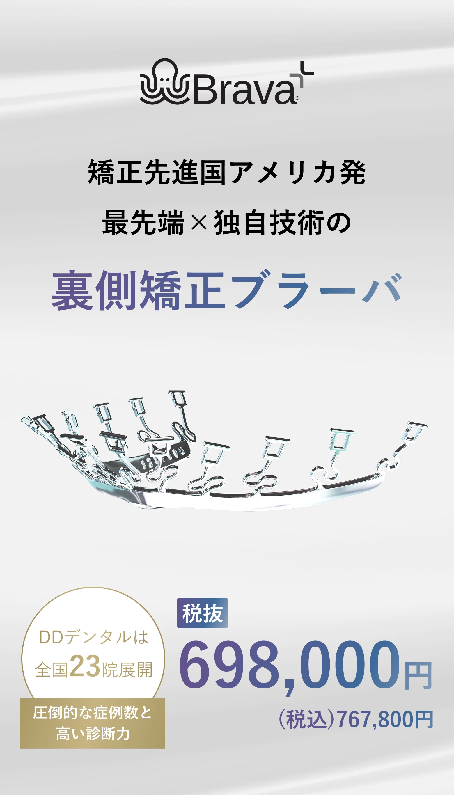 裏側矯正ブラーバ