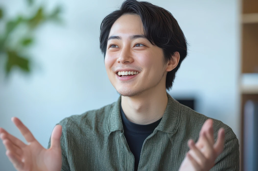 裏側矯正の見えにくさを示す図解